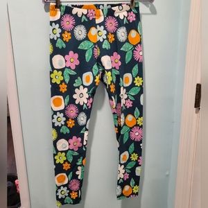 NWOT Colorful Flower Leggings